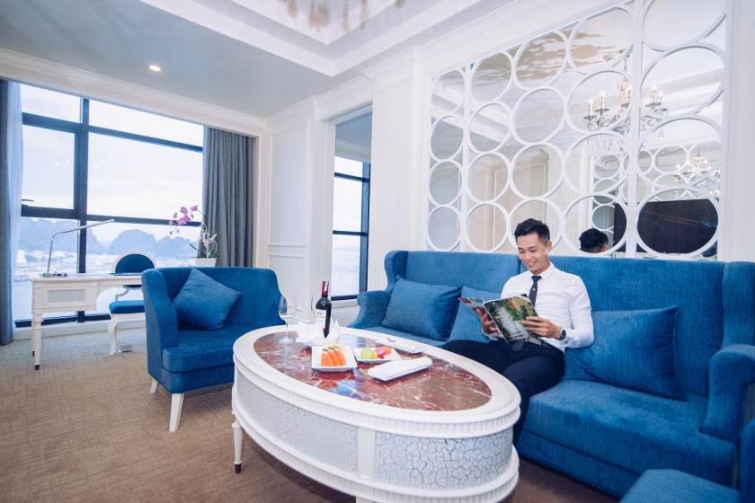 Các hạng phòng đều mang phong cách thiết kế hiện đại, nội thất sang trọng nhằm mang đến những trải nghiệm trọn vẹn cho du khách