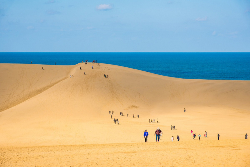 Đồi cát Tottori - Sa mạc thu nhỏ duy nhất tại Nhật Bản