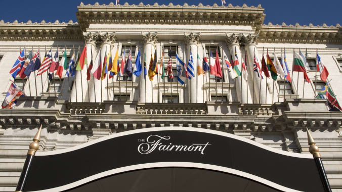 Khách sạn Fairmont trứ danh của San Francisco