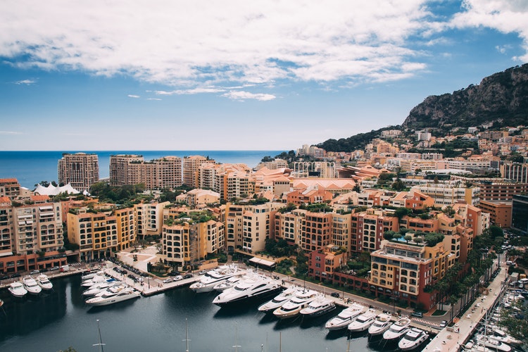 Một góc thơ mộng của Monaco