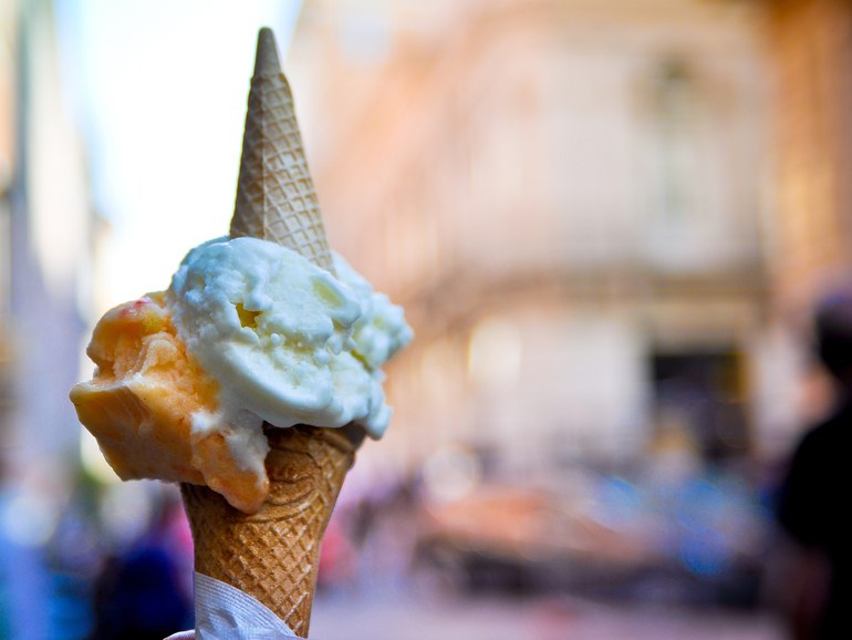 Tại Emilia Cremeria, bạn phải vận dụng trí tưởng tượng của mình để chọn được những hương vị gelato ưng ý