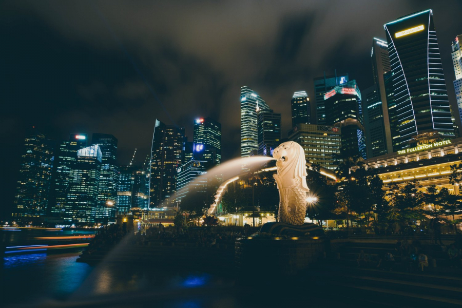 Merlion+statue,+one+of+Singapore's+photography+locations