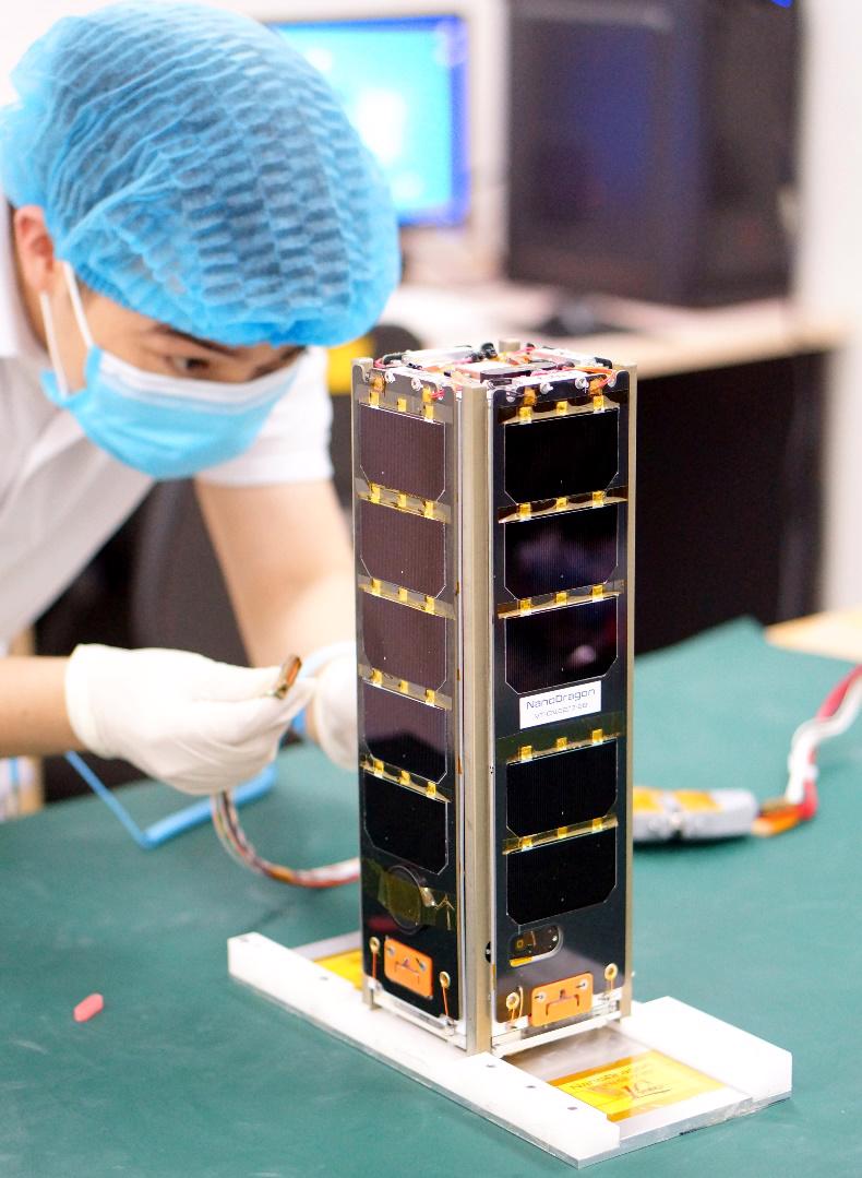 Vệ tinh NanoDragon được thiết kế, chế tạo 100% tại Việt Nam.