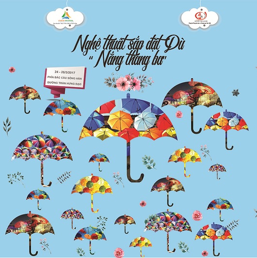 Đà Nẵng tổ chức chương trình nghệ thuật sắp đặt Dù