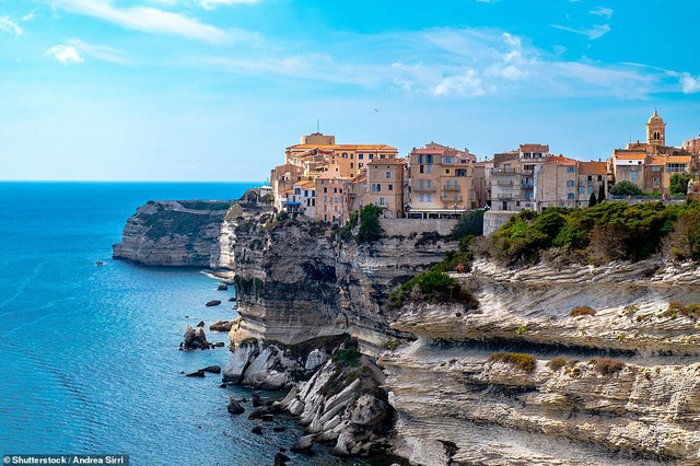 Thị trấn Bonifacio ở Corsica