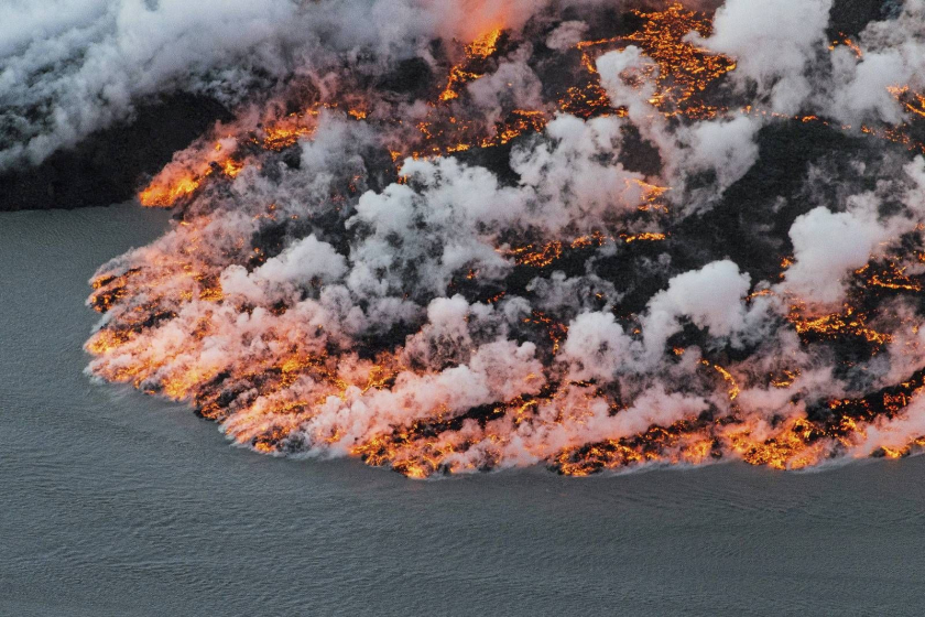 Núi lửa Bárðarbunga - Ảnh: Bernard Meric, Afp/Getty Images