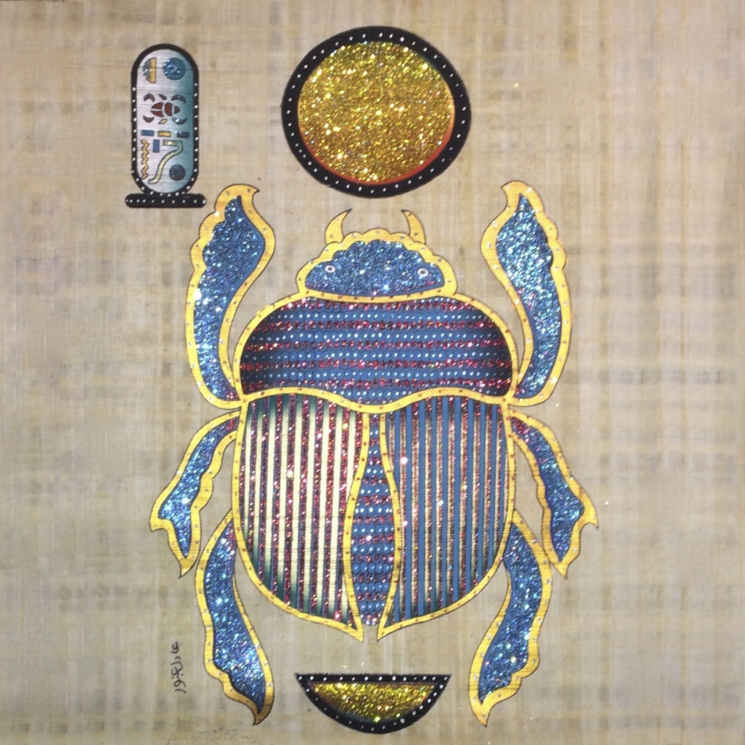 Biểu tượng bọ hung của Ai Cập - Ảnh: Internet
