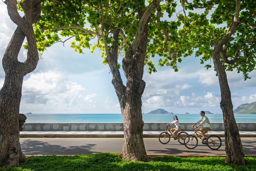 Đạp xe tại Six Senses Côn Đảo