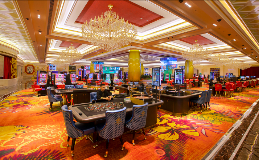 Không gian lộng lẫy, sang trọng bên trong sòng bài Corona Casino Phú Quốc