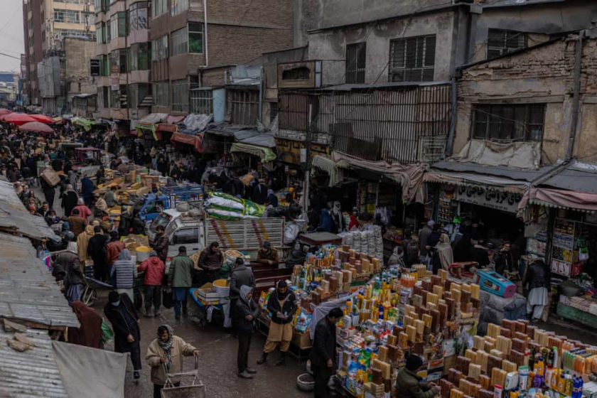 Chợ Mandawi ở Kabul vẫn luôn nhộn nhịp.