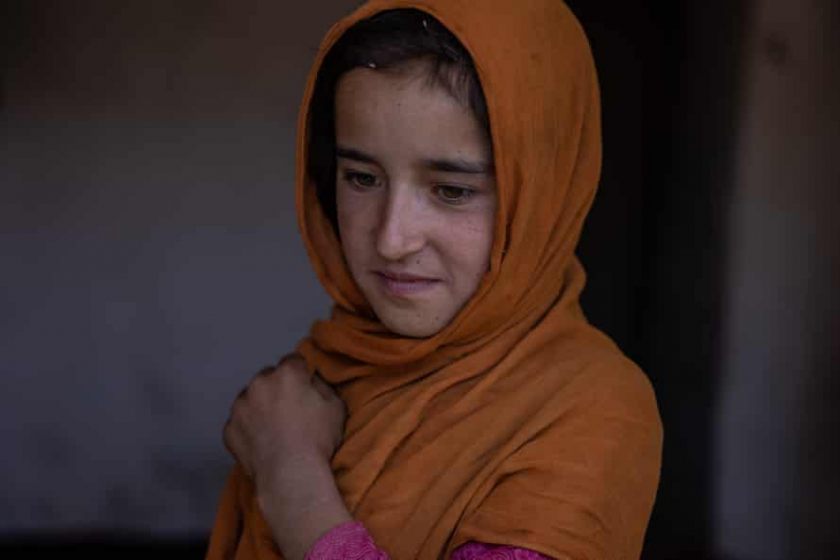 Naila, 10 tuổi (ở tỉnh Wardak), đã gặp ác mộng suốt nhiều tháng nay, ngay cả khi chiến tranh đã dừng lại.