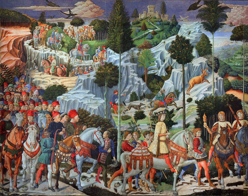 Tác phẩm Journey of the Magi (c.1459-62) - Benozzo Gozzoli