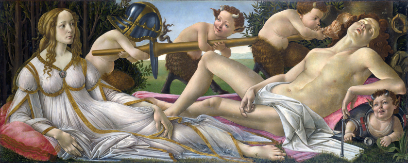 Tác phẩm Venus and Mars (c.1485) - Sandro Botticelli