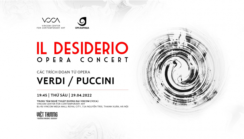 Ảnh: IL DESIDERIO - Các trích đoạn Opera của Verdi/Puccini