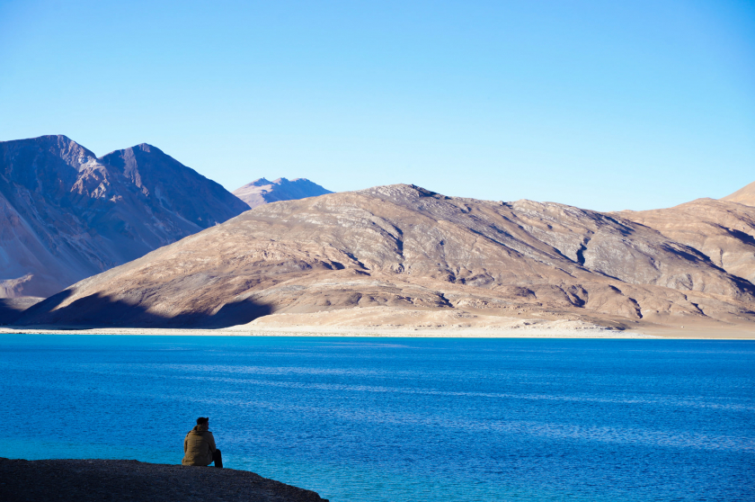 Hồ Pangong, Ladakh - Ảnh: Max Vũ