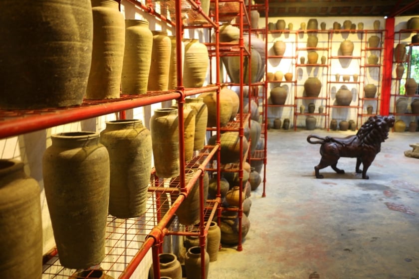 Bảo tàng gốm cổ sông Hương có hơn 5.000 hiện vật. Ảnh: Internet