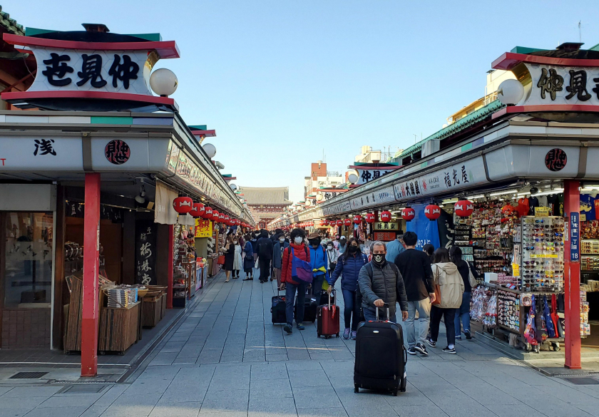Nhật Bản ra thông báo sẽ bắt đầu chương trình du lịch thử nghiệm với số lượng tour hạn chế trong tháng 5, chuẩn bị cho việc mở cửa du lịch quốc tế hoàn toàn. Ảnh: Internet