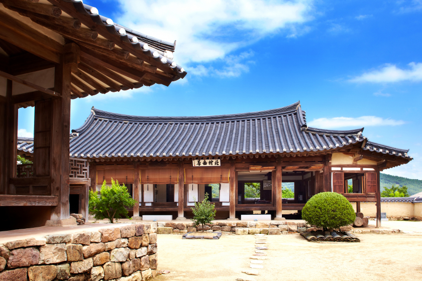 Nhà cổ Bukchondaek, Andong, Hàn Quốc. Ảnh: KTO Việt Nam