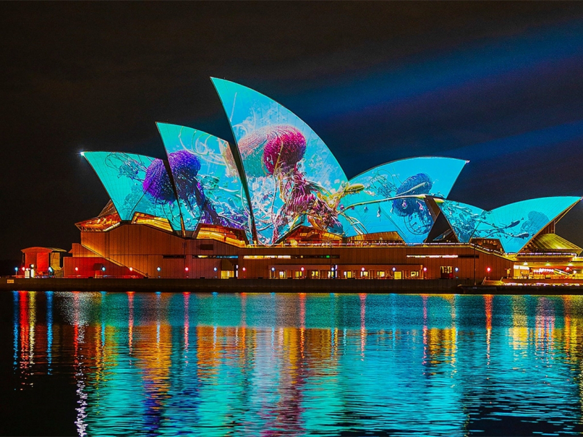 Lễ hội ánh sáng Vivid Sydney của Australia sẽ chính thức diễn ra từ ngày 27/5 đến 18/6 sau 2 năm bị hủy bỏ do dịch Covid-19
