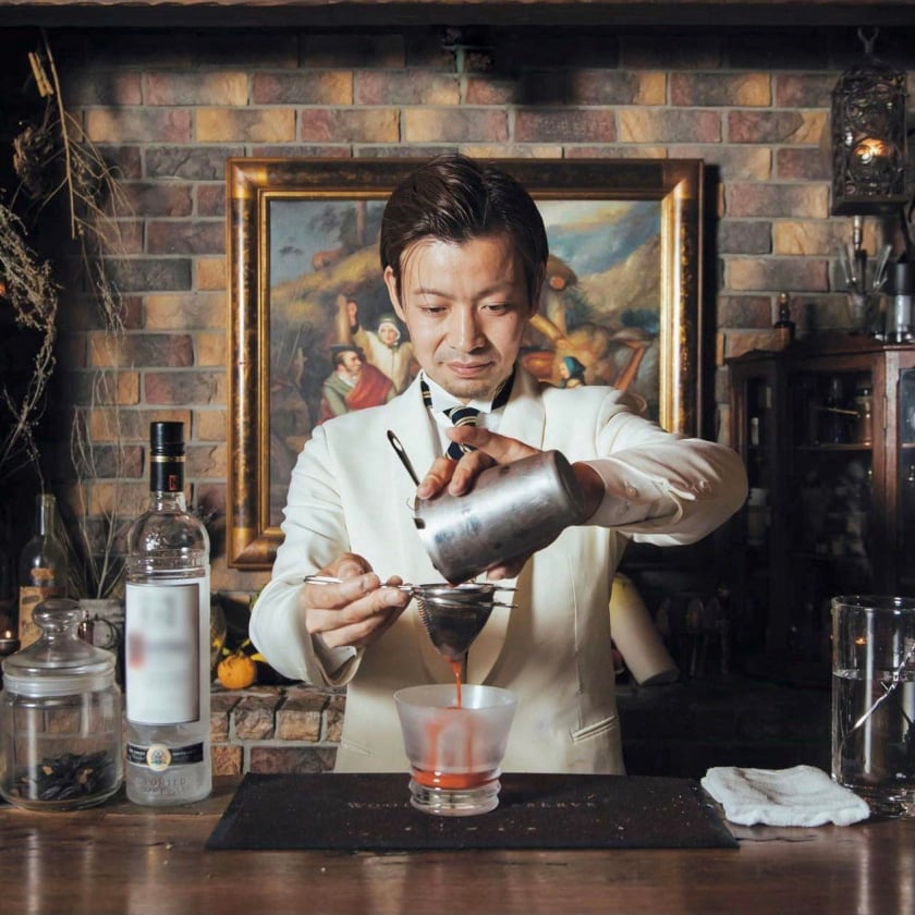 Bartender Hiroyasu Kayama