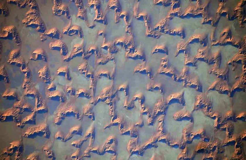 Cồn cát ở sa mạc Sahara