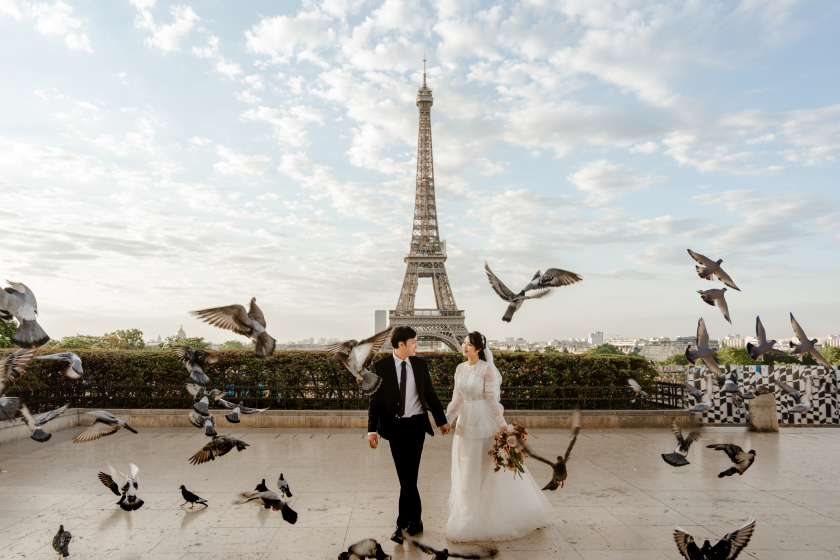 Paris vẫn luôn là thành phố nổi tiếng biểu tượng cho tình yêu và sự lãng mạn