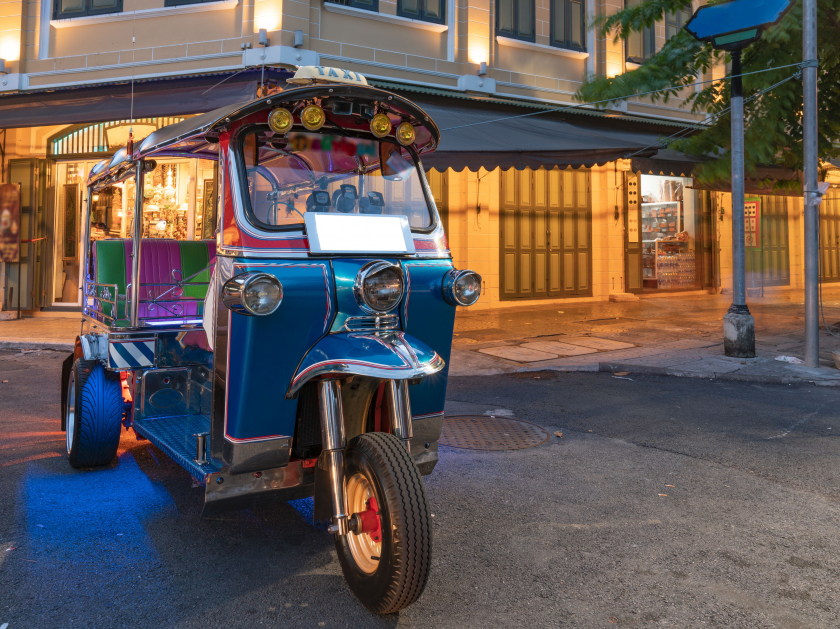 Xe tuk tuk ở Thái Lan