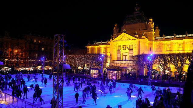 Thủ đô của Croatia đang náo nhiệt với hoạt động vào dịp Giáng sinh, đây chắc chắn là sự kiện nổi bật nhất trong năm của thành phố này