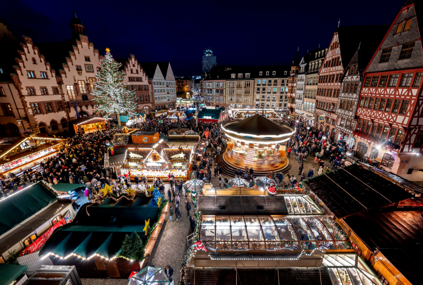 Chợ đêm Giáng Sinh năm 2022 khai mạc đêm 21/11 ở Frankfurt, Đức