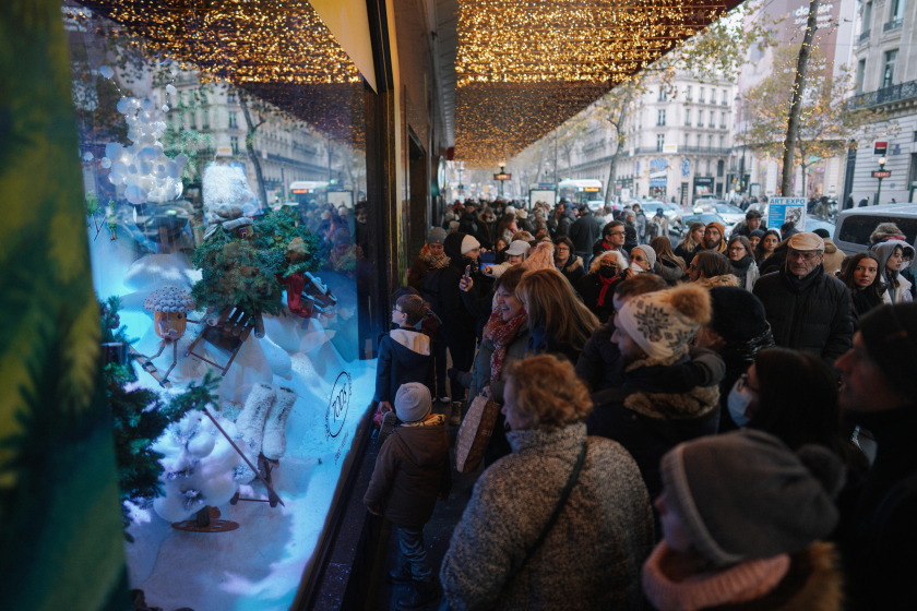 Chợ Noel là một trong những hoạt động không thể thiếu của nước Pháp
