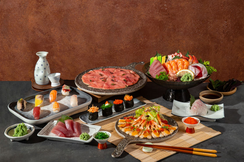 Bộ sưu tập Sashimi & Sushi đa dạng và phong phú
