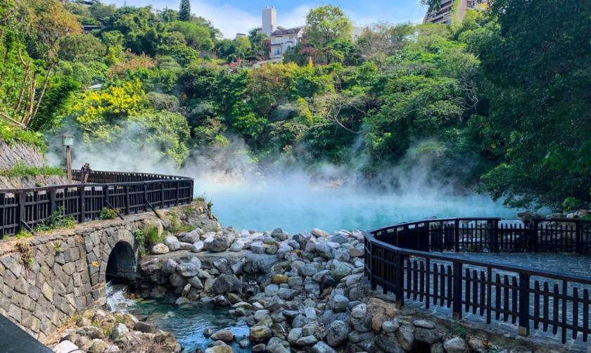 Điểm đặc biệt ở khu suối nước nóng Beitou là vẫn giữ được nét kiến trúc cổ điển của Nhật