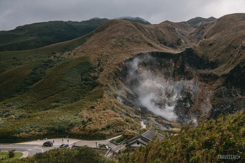 Khung cảnh thiên nhiên tại khu vực núi lửa