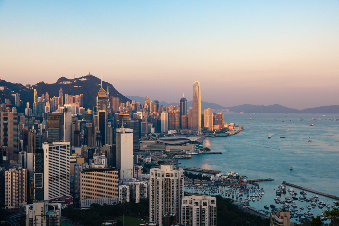 Đảo Hong Kong - đảo trung tâm ở đặc khu Hong Kong. Ảnh: HKTB
