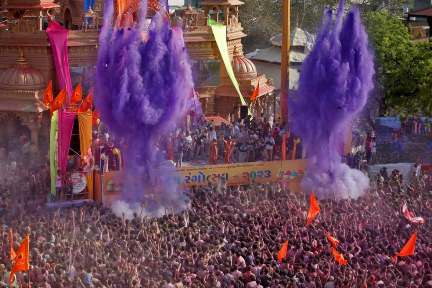 Lễ hội Holi năm nay được tổ chức vào ngày 8/3