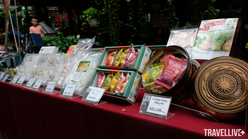 Những món bánh ngọt nổi tiếng của Đài Loan cũng được trưng bày, giới thiệu tại sự kiện