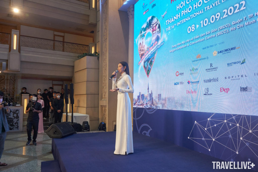 Hoa hậu Thùy Tiên chia sẻ về cảm nghĩ của cô khi được chọn làm đại sứ truyền thông.