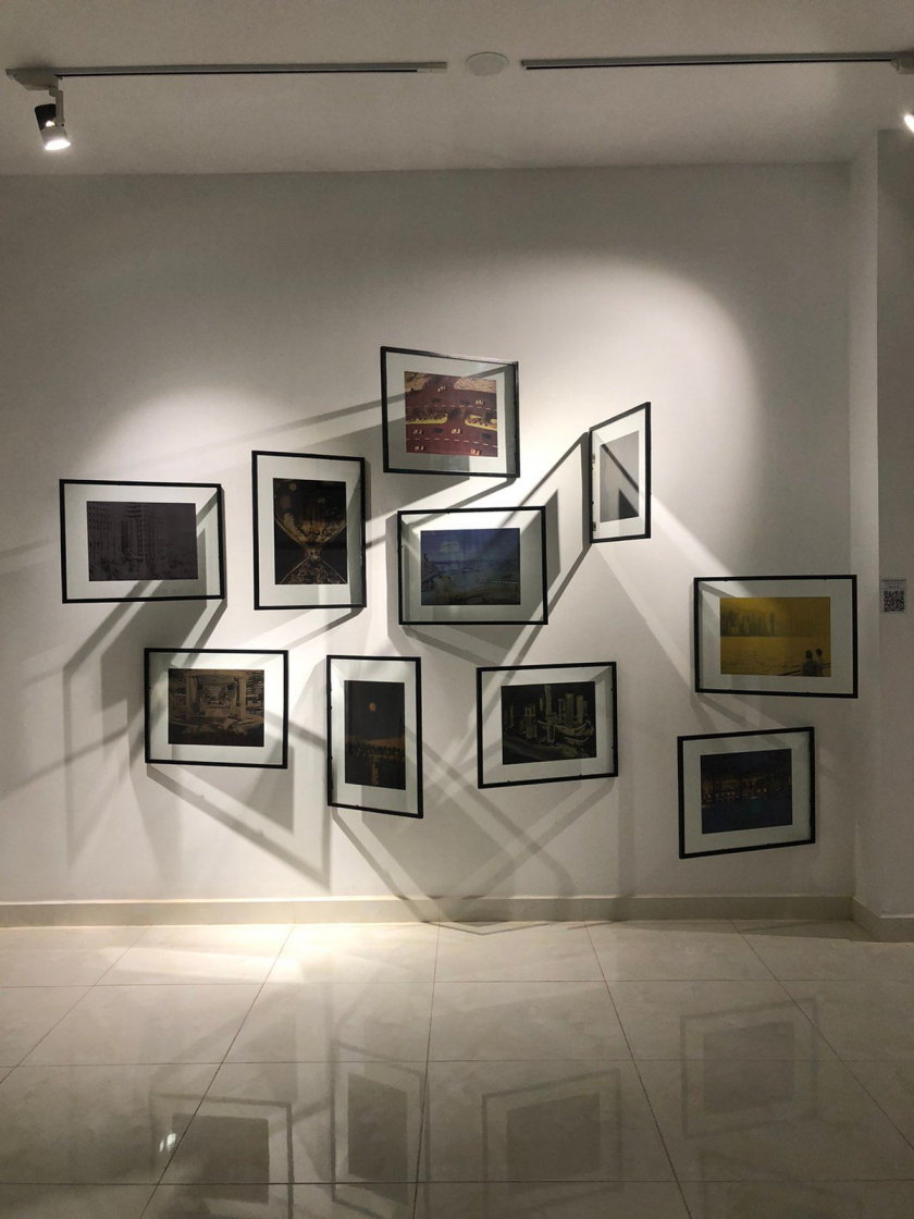 Phòng trưng bày các tác phẩm của nghệ sĩ Duy Phương.