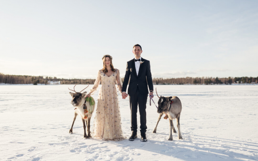 Một đám cưới được tổ chức ở cực Bắc.