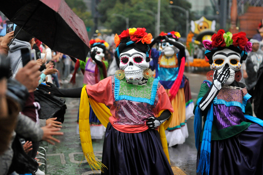 Lễ hội người chết ở Mexico.