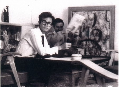 Nhạc sĩ Trịnh Công Sơn khi còn học tại Trường Sư phạm (Quy Nhơn)
