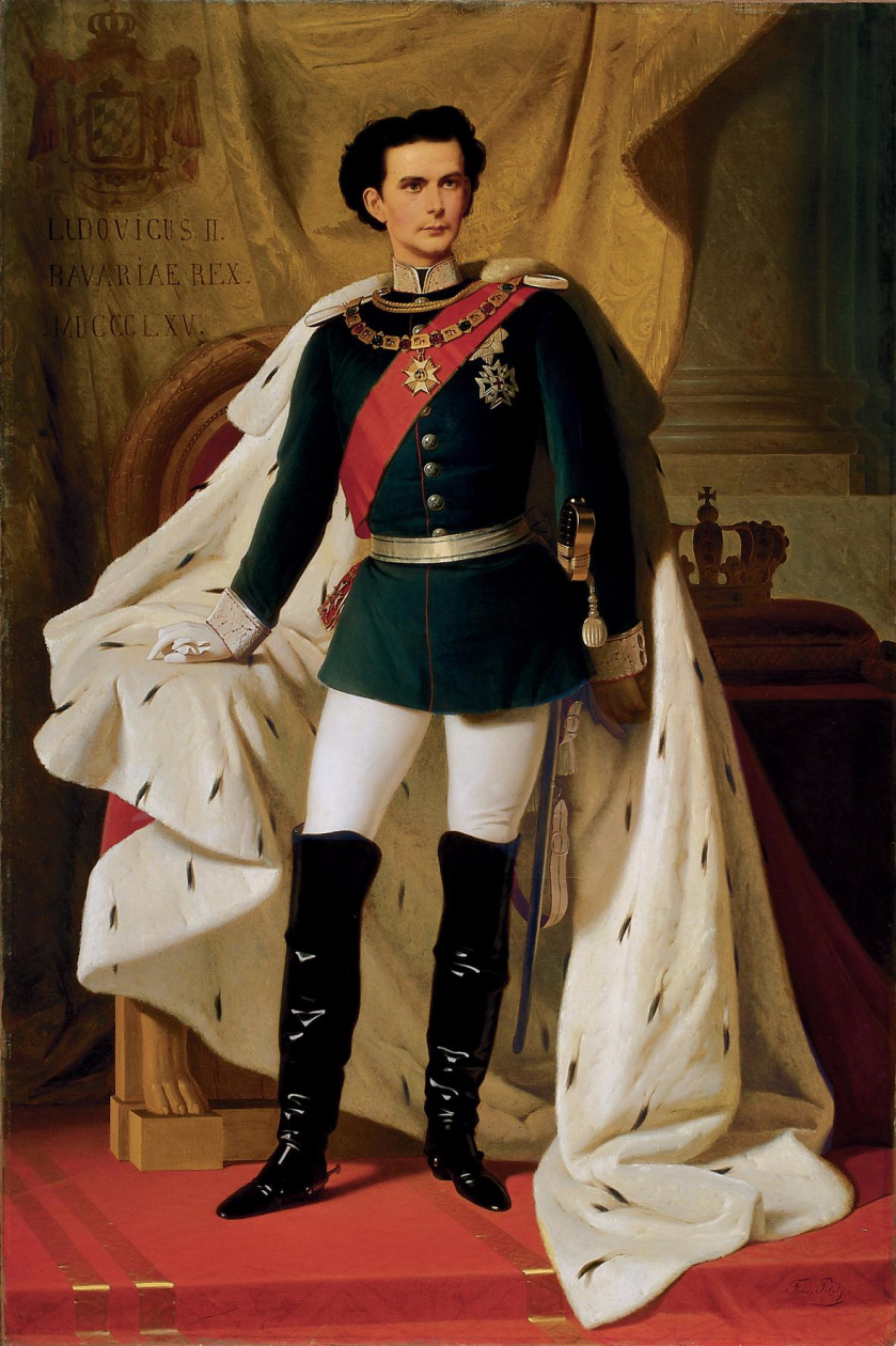 Bức tranh vẽ vua Ludwig II