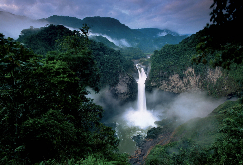 Vườn Quốc gia Yasuní: ở phía đông Ecuador, đã được chỉ định là khu dự trữ sinh quyển của UNESCO từ năm 1989. (Ảnh: fairplanet.org)     
