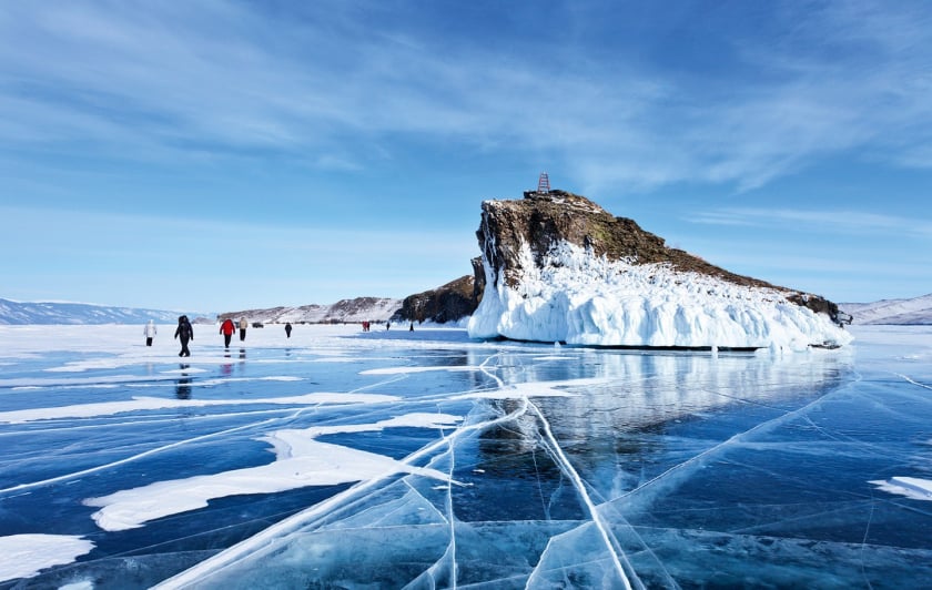 Với diện tích 31.722 km2, Baikal là hồ nước lớn nhất thế giới. Ảnh: Shutterstock