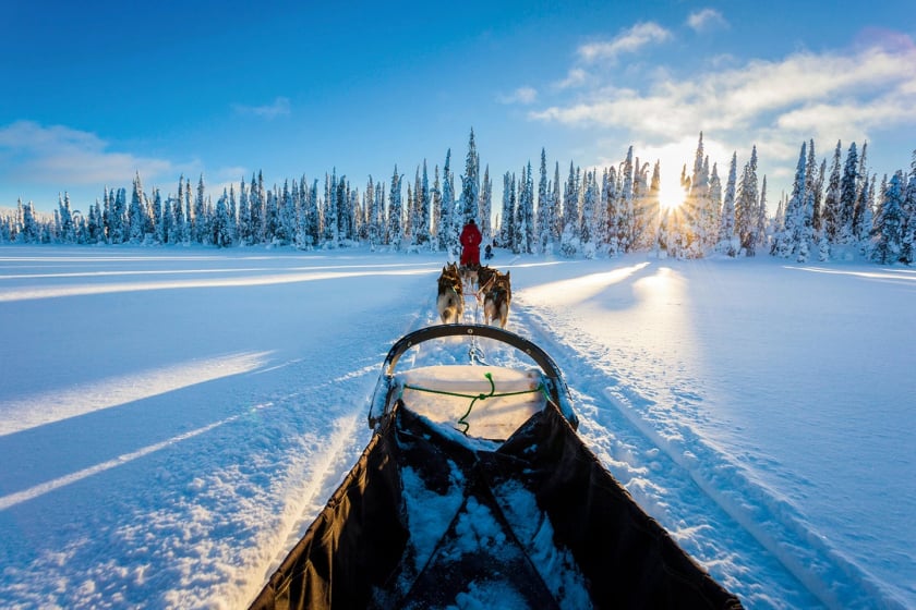 Lapland là quê hương của ông già Noel. Ảnh: Alamy