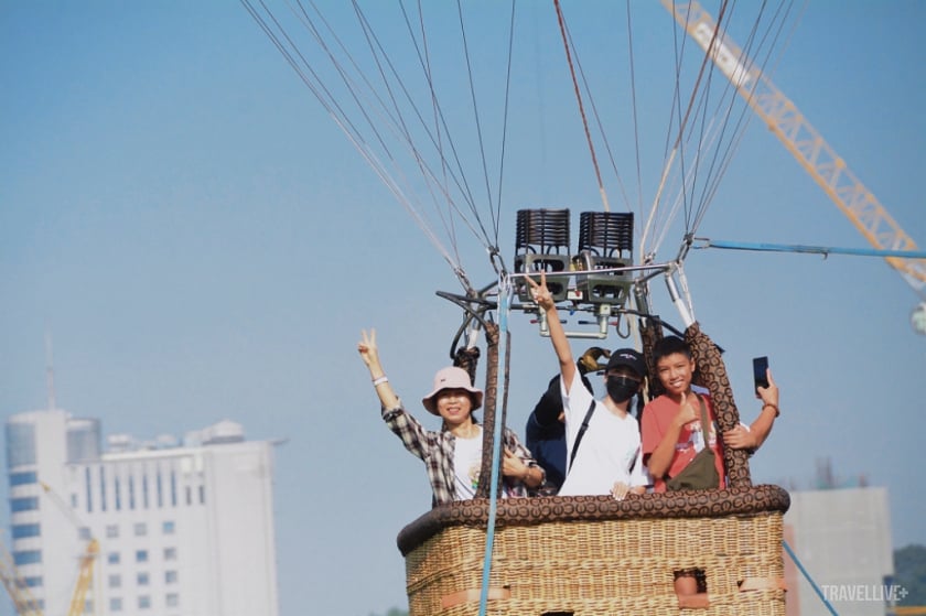 Ngày hội Khinh khí cầu nhận được sự đón nhận đông đảo đến từ người dân và các du khách