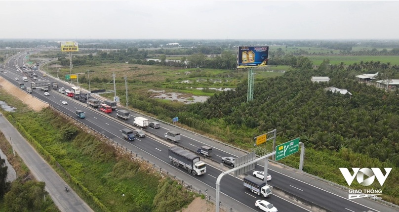 Dự kiến đến ngày 15/4, cao tốc Trung Lương - Mỹ Thuận sẽ kết nối và vận hành thử