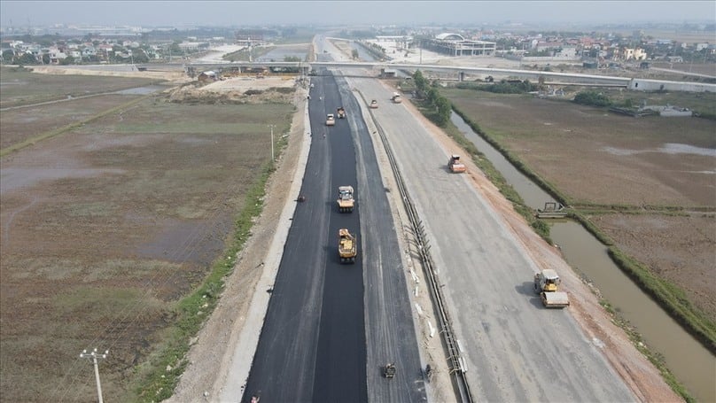 Dự án cao tốc Bắc - Nam đoạn Mai Sơn - QL45 qua Ninh Bình - Ảnh Báo Lao Động