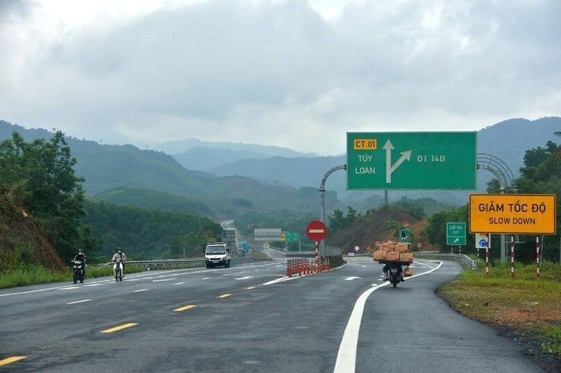 Cao tốc La Sơn - Túy Loan có chiều dài hơn 77 km, tổng mức đầu tư gần 11.500 tỉ đồng - Ảnh Đại Đoàn Kết