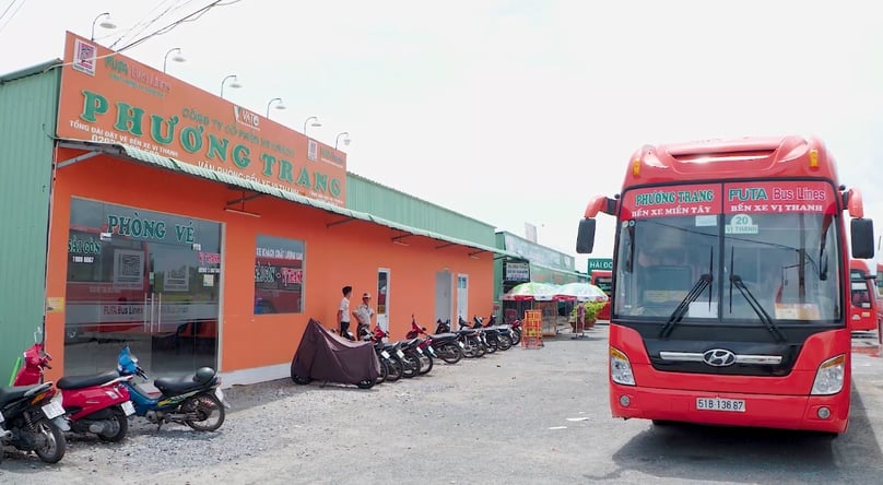 Bến xe tàu Vị Thanh, Hậu Giang đảm bảo xe phục vụ nhu cầu đi lại của người dân